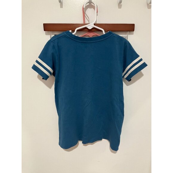 Piccolina Girls Billie Jean King Tennis Legend T-Shirt, Blue, Size 10 - Picture 4 of 4